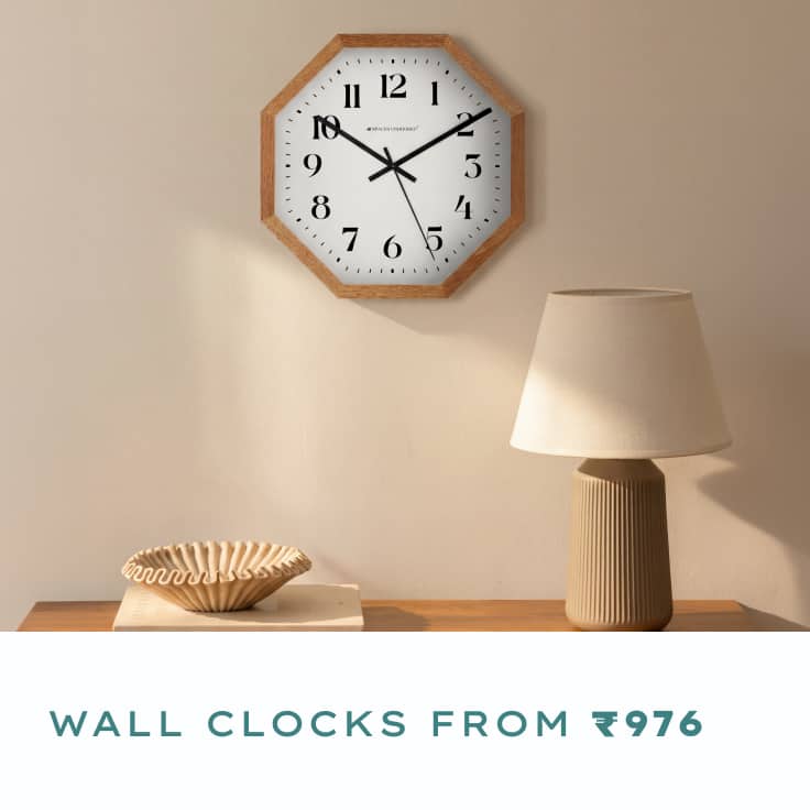 Decor Category Web wall clock 