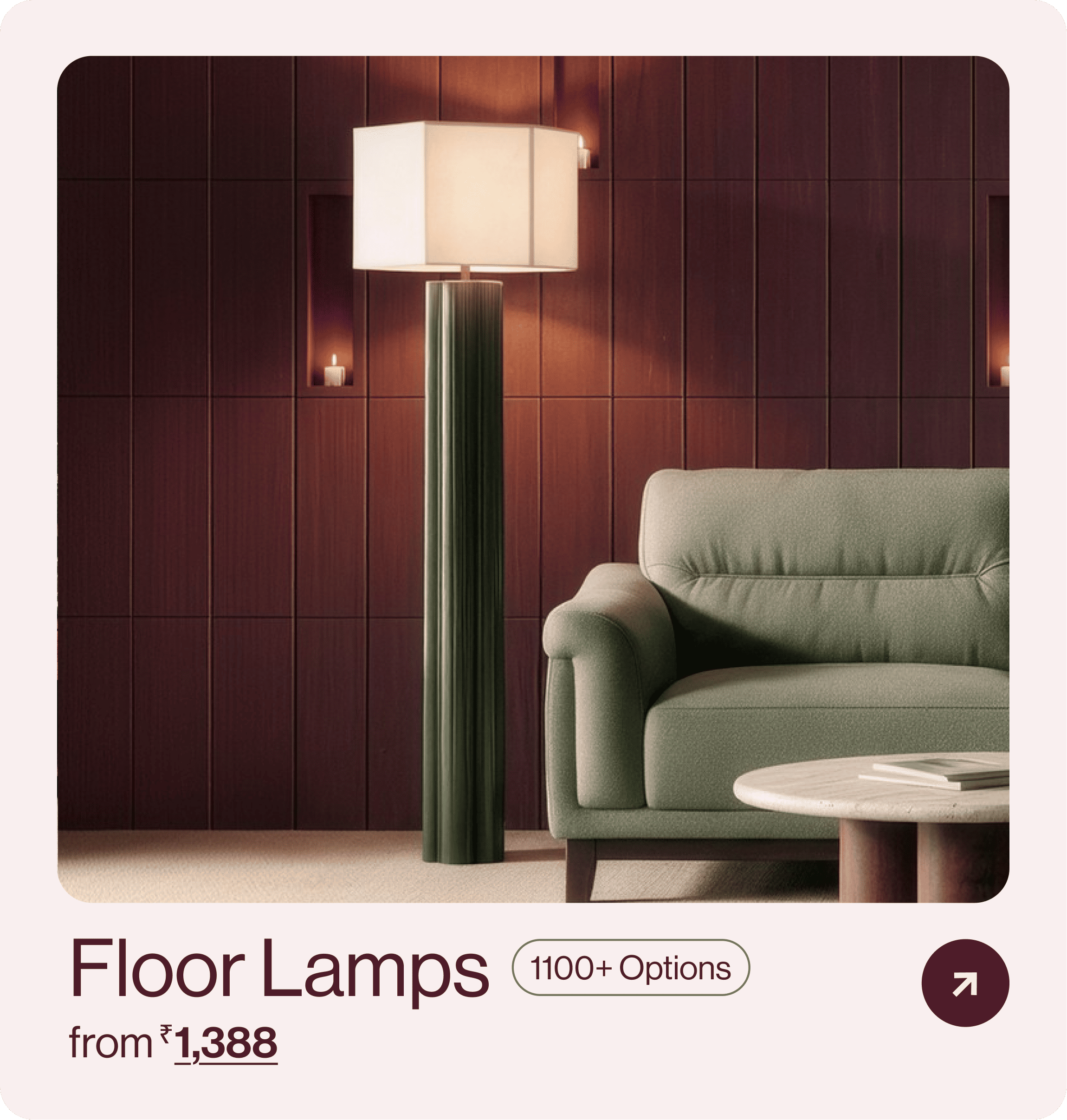 Decor Category Web Flore lamp 