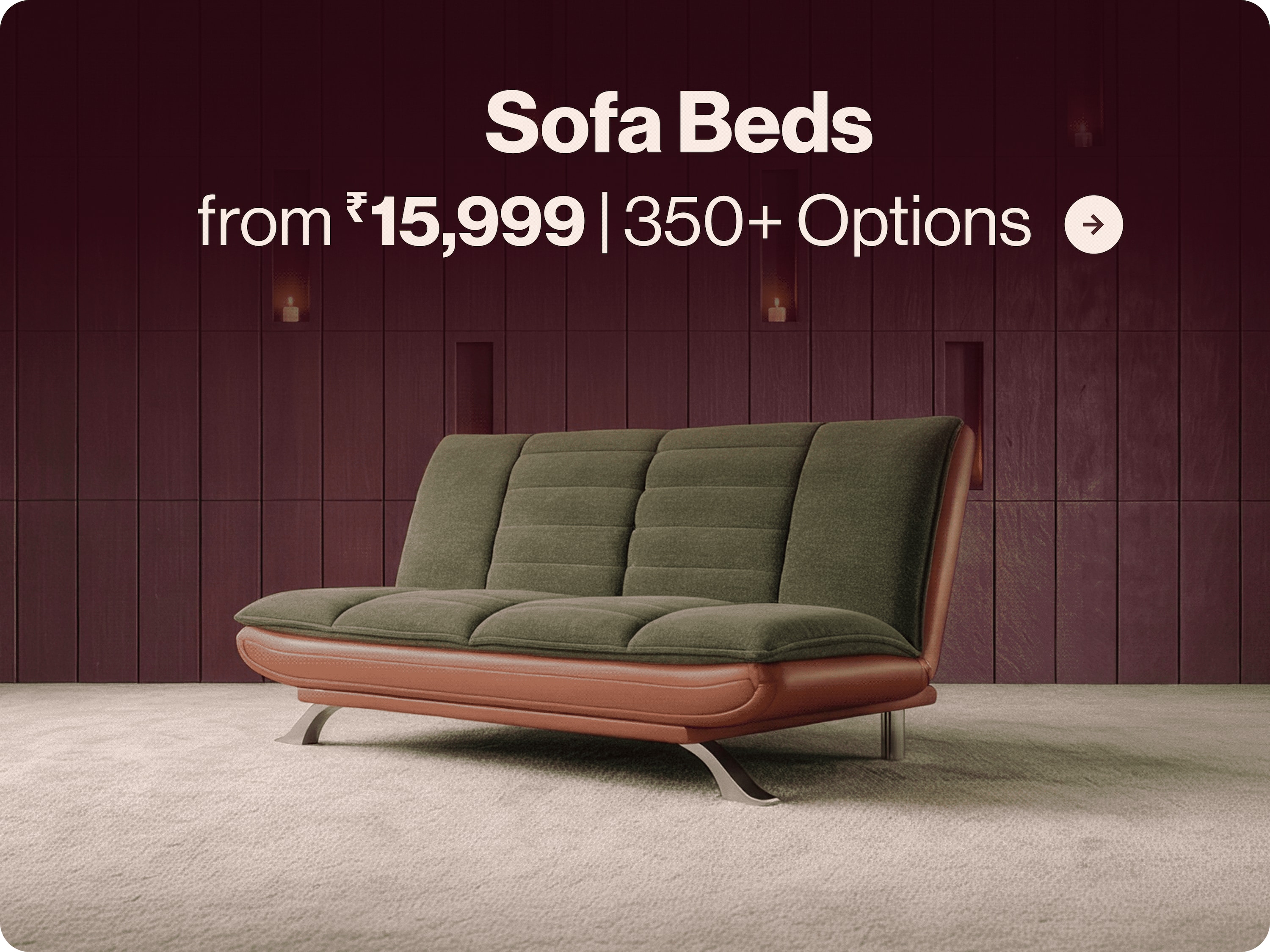 Banner Section MHP sofa bed 