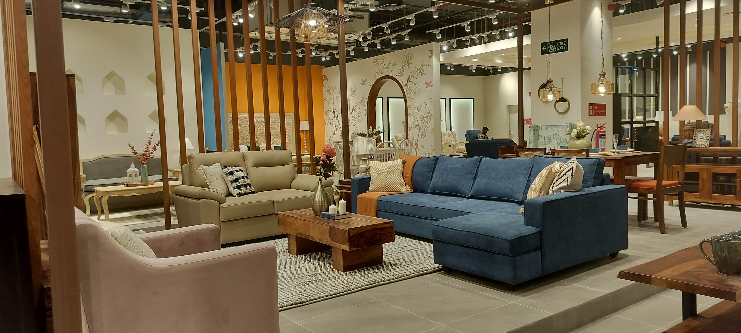 Electronics showroom