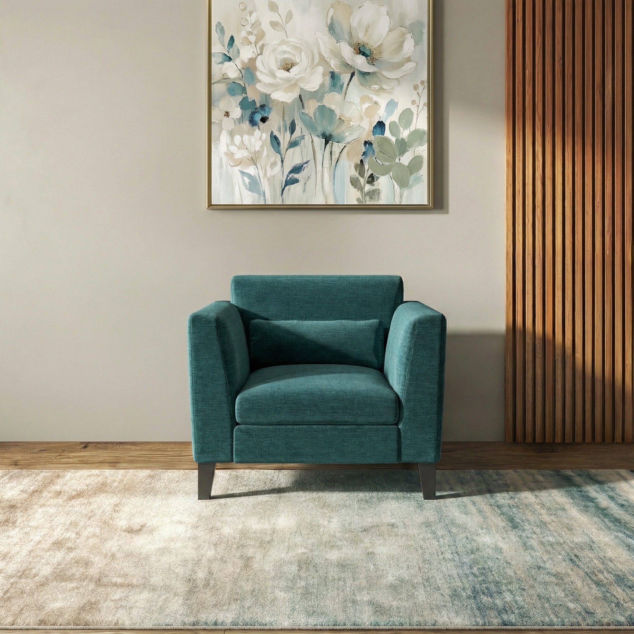 Lewis 1 Seater Fabric Sofa in Malibu Colour