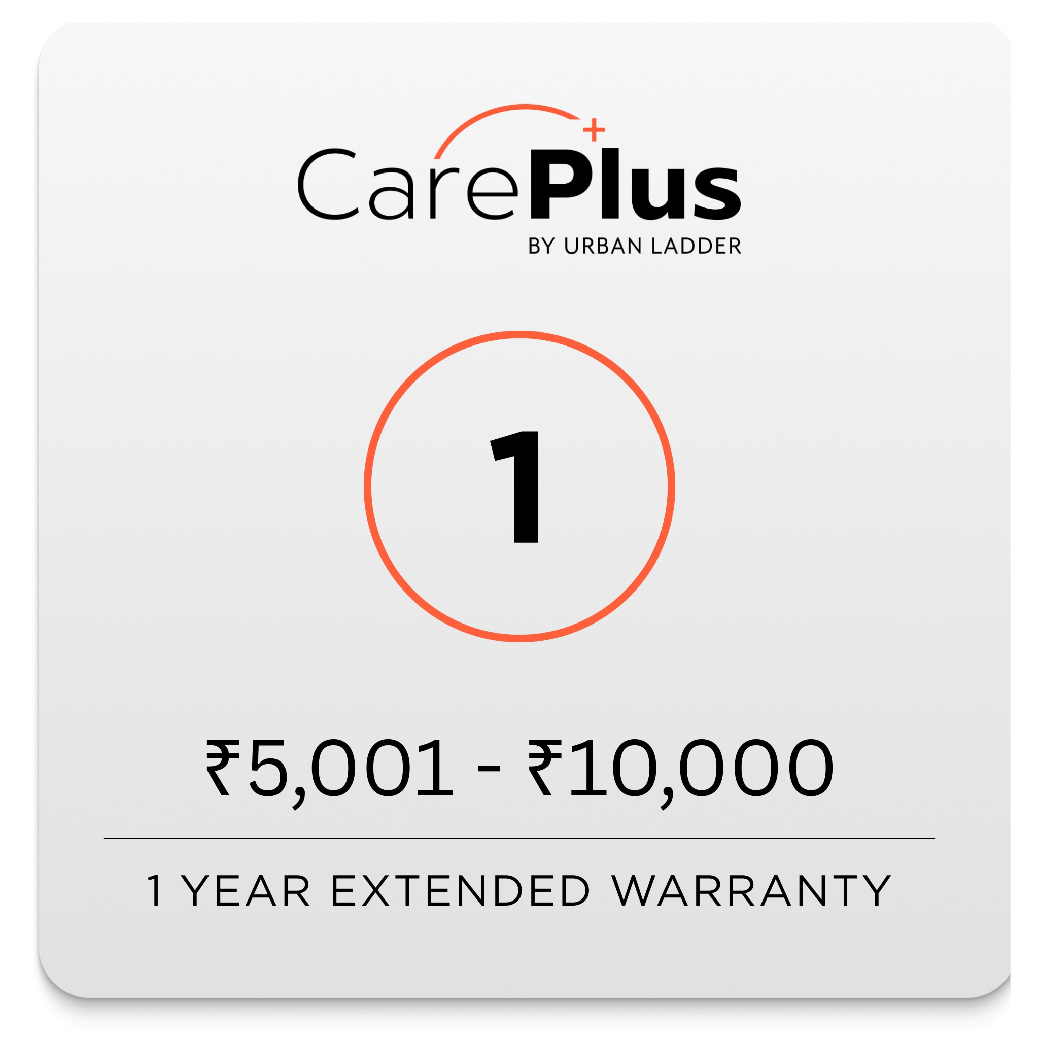 Care Plus - 1 Year Extended Warranty (50001 to 10000)