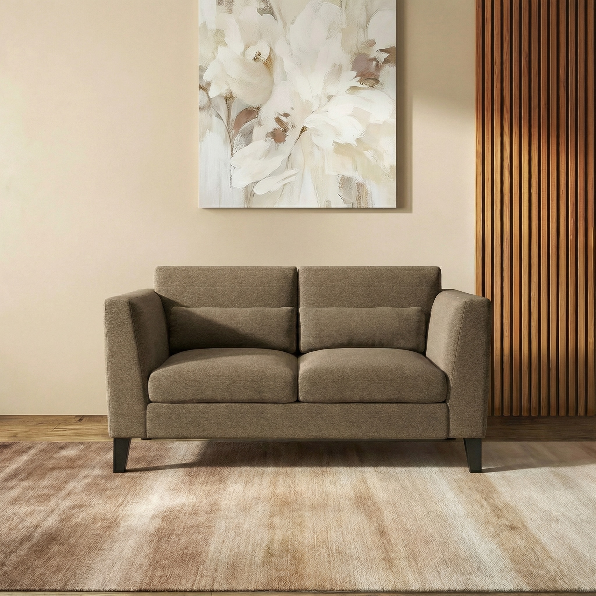 Lewis Sofa Set (Colour : Dune, Cushion : Hard, Seater : 2+1+1)