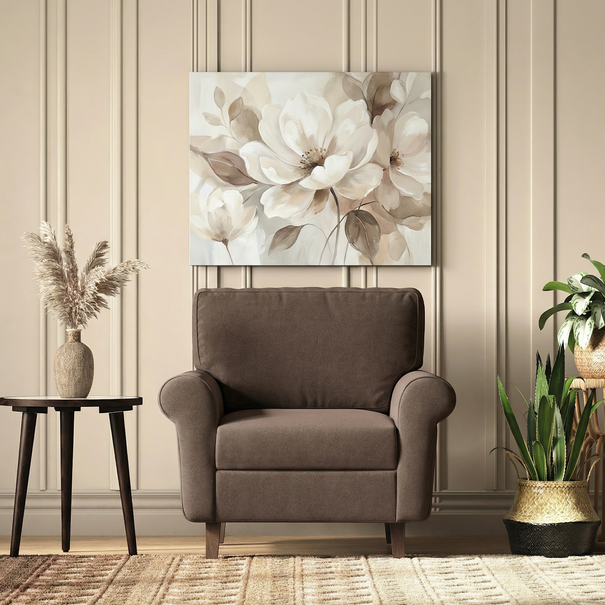 Oxford 1 Seater Fabric Sofa in Daschund Brown Colour