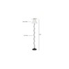 Merritt Black Cotton Shade Floor Lamp