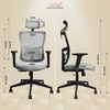 Ignis Grey Ergonomic Study Chair