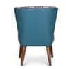 Tiara Block Green Accent Chair