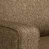 Apollo Compact High Back 1 Seater Fabric Sofa in Dune Colour