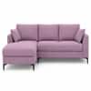 Casella 2 Seater Sectional Sofa with Left Chaise Lounge Mauve