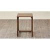Dresden Solid Wood Side Table in  Natural Finish