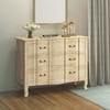 Helena Solid Wood Chest of 3 Drawers in White Finish