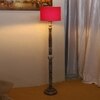 Devansh Wooden Floor Lamp