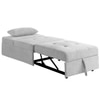 Evenie 1 Seater Pull Out Sofa cum Bed  in Grey Colour