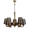 Devansh Metal Electric Wall Light in Pink Colour with Pink Shade Count of 2 Lights