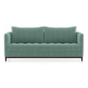 Florence Luxe 3 Seater Fabric Sofa in Dusty Turquoise Velvet Colour