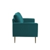 Hilda Fabric Sofa (Teal Blue)