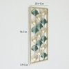 W-Rian Abstract Metal Wall Decor in Multicolor Set of 1