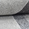 Abstract Handmade Wool Silk Wall Art Grey 2 Panel Set 5 x 3 Feet