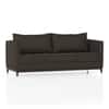 Florence Premium 3 Seater Fabric Sofa in Stone Grey Velvet Colour