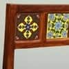 Rangrez Sheesham Wood 6 Seater Dining Set in Provincial Teak Finish with Cushioned Bench