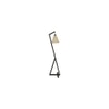 Zed Beige Jute Floor Lamp with Beige Jute Base