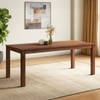 Arlo Teak Wood 8 Seater Dining Table in Sinnea teak finish