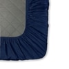 Stoa Paris 300TC UltrSatin King Bedsheet Set Satin King Mystique Blue