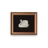 Artistry Black White Antique Swan Canvas Wall Prints Canvas Wall Prints Set of 1 Multicolor Matte