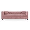 Windsor Essential 3 Seater Fabric Sofa In Desert Rose Colour