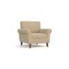 Oxford 1 Seater Fabric Sofa in Sandshell Beige Colour