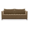 Florence Luxe 3 Seater Fabric Sofa in Fawn Velvet Colour