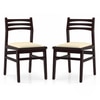 Leon Solid Dining Chair - Set Of 2