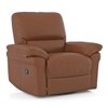 Bernice One Seater Recliner in Tan Colour