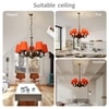 Devansh Gold Antique Wall Mounted Lamp With Off-White Cotton Shade
