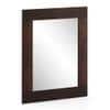 Venus Solid Wood Wall Mirror Frame in Mango Walnut Finish