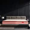 Propel Plus 3 Zoned NRG Layer Medium Firm Pocket Spring Mattress with Zero Motion Transfer & Euro Top (78 x 48 in, 8 Inches)