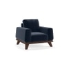 Granada Sofa Set (Colour: Sea Port Blue Velvet, Seater: 2+1+1)