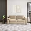 Esquel Premium 3 Seater Fabric Sofa in Biscuit Velvet Colour