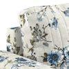 Granada Luxe 1 Seater Fabric Sofa in Adrian Velvet Colour
