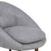 Barret 1 Seater Fabric Sofa in Grey Ice Colour