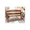 Oakmont Sheesham Wood Traditional 3 Seater Bench