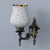 Devansh Metal Electric Wall Light in Antique Gold Colour with Multi Shade Count of 1 Light