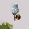 Devansh Metal Electric Wall Light in Gold Colour with Multi Shade Count of 1 Light