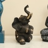 Dev Polyresin Figurine in Black Colour
