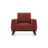 Granada Sofa Set (Colour : Dark Coral , Seater : 3+1+1)