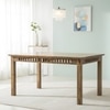 Oakmont Solid Wood 4 Seater Dining Table in Teak Finish