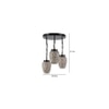 Aziel Multicolour Glass Cluster Hanging Light