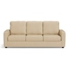 Apollo Sofa Set (Colour : Pearl, Cushion : Soft, Back Type : High Back, Seater : 3+1+1)