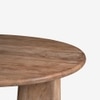 Perivelle Grace Solid Wood 4 Seater Dining Table in Limewash Finish