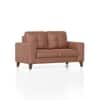 Verona Premium 2 Seater Fabric Sofa in Mocha Mouse Velvet Colour